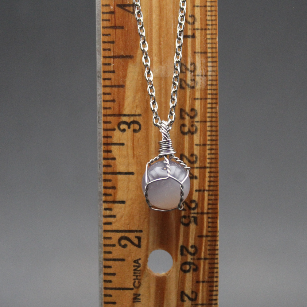 Smokey Quartz Sphere Necklace