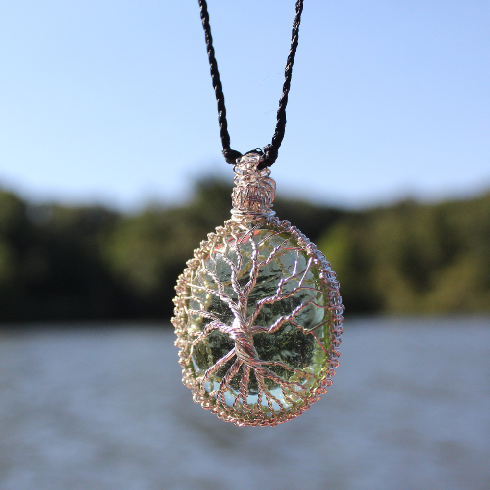 Adjustable Length Tree of Life Necklace