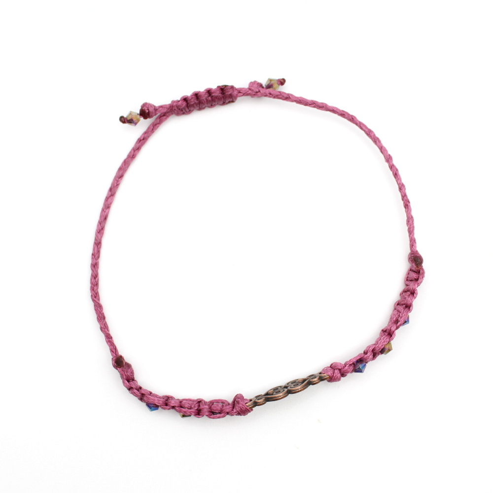 Double Heart Bracelet (Adjustable)