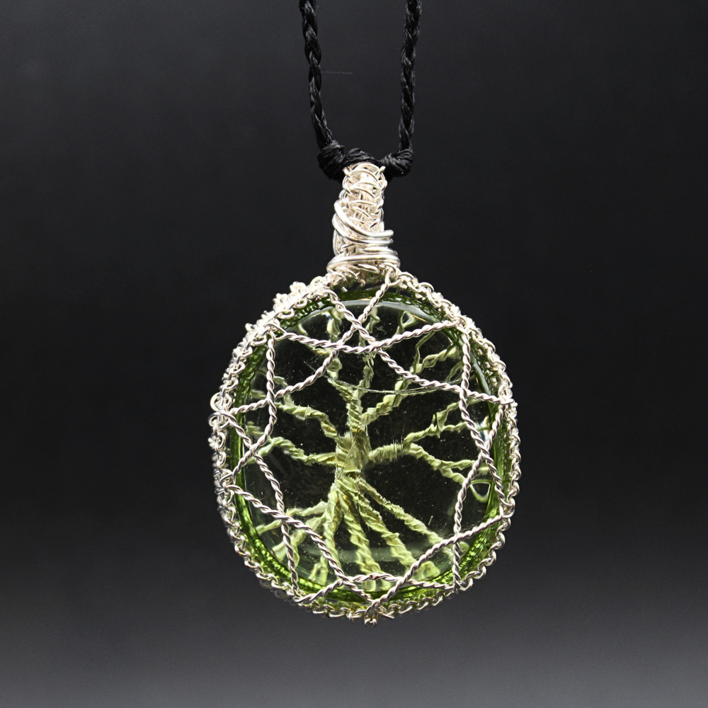 Adjustable Length Tree of Life Necklace
