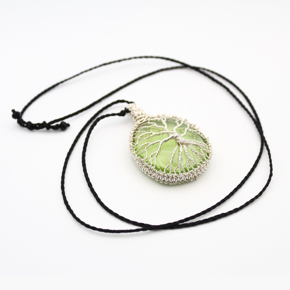 Adjustable Length Tree of Life Necklace