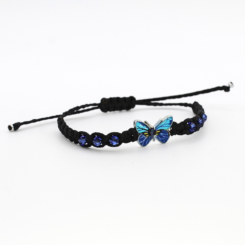 Butterfly Charm Bracelet (Adjustable)