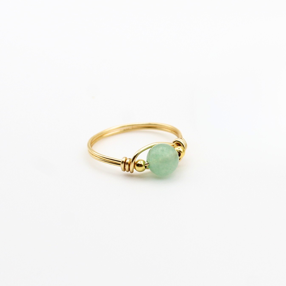 Green Aventurine Ring