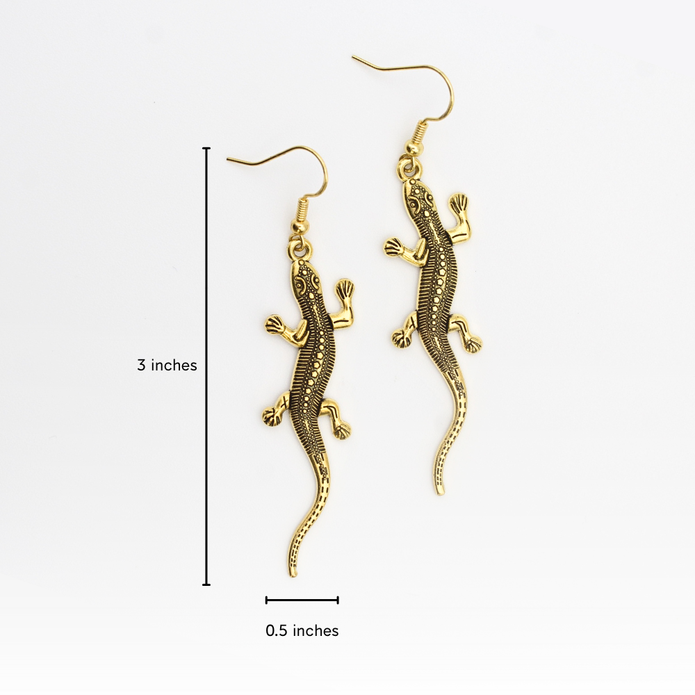 Lizard Earrings