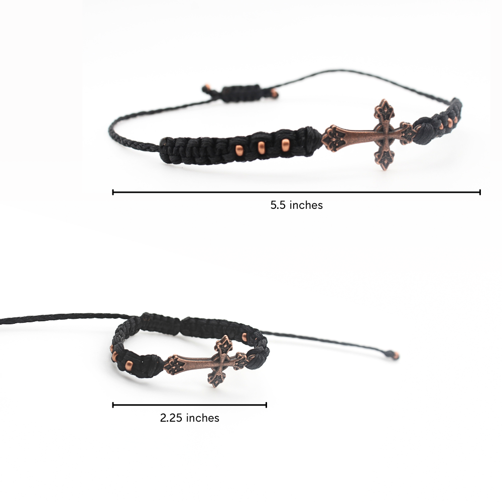 Cross Bracelet (Adjustable)