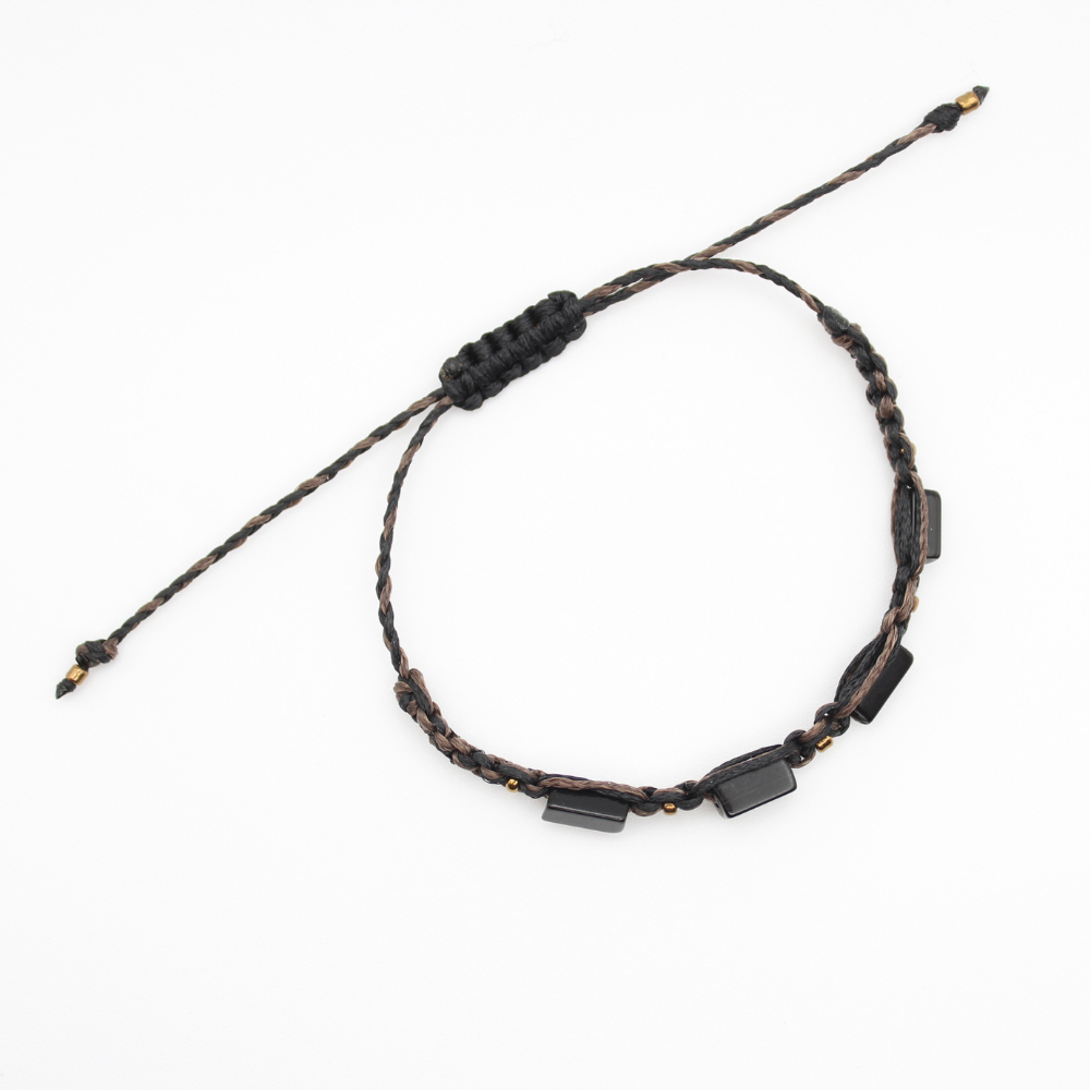 Obsidian Bracelet (Adjustable)