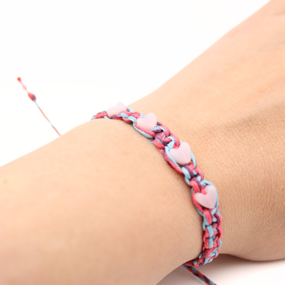 Rose Quartz Bracelet (Adjustable)