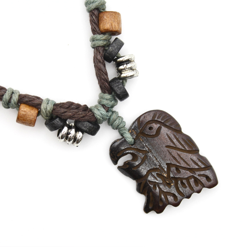 Eagle - Carved Bone Necklace