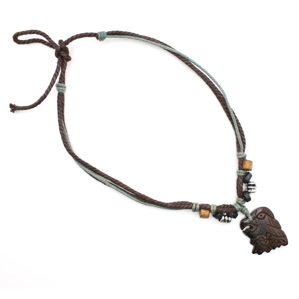 Eagle - Carved Bone Necklace