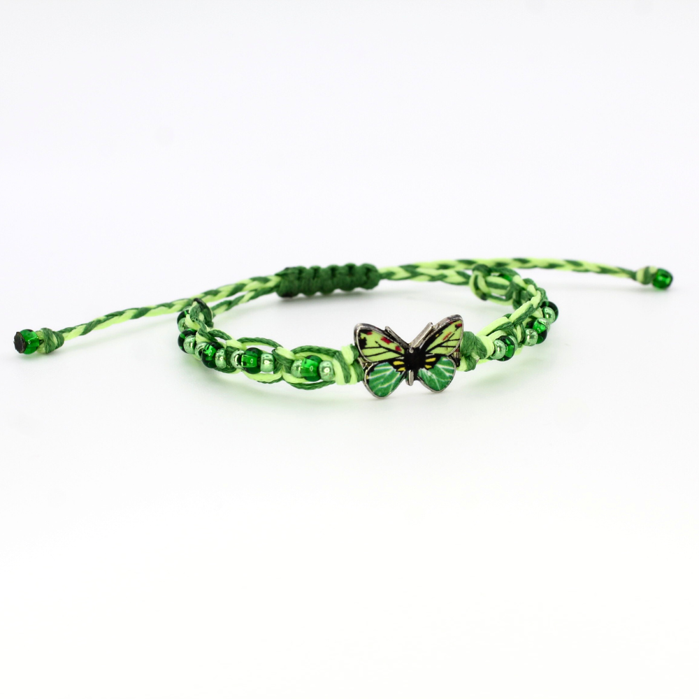 Butterfly Charm Bracelet (Adjustable)