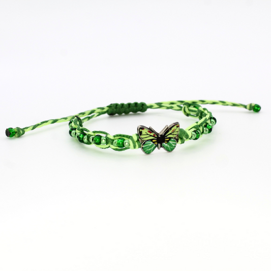 Butterfly Charm Bracelet (Adjustable)