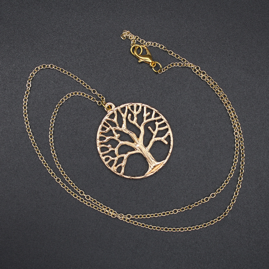 Tree of Life Necklace (Gold)