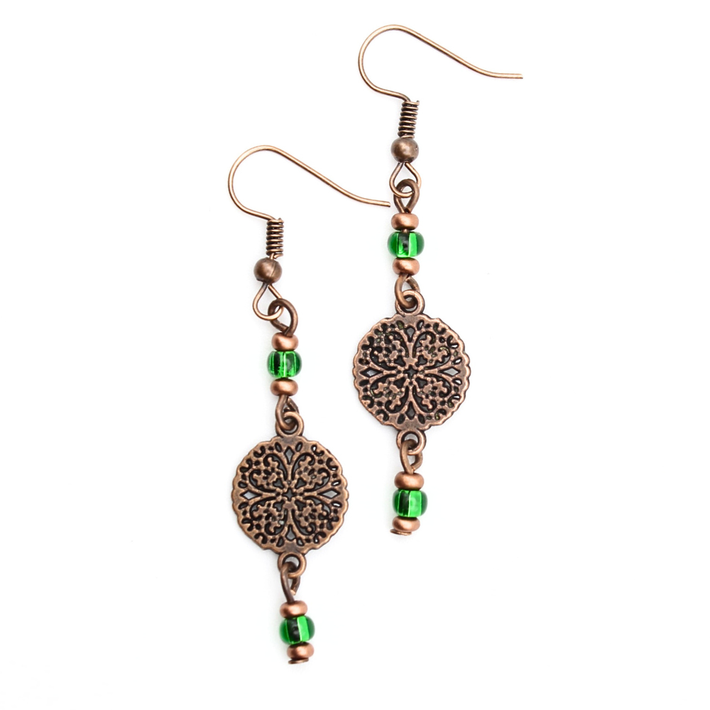 Four-Leaf Clover Earrings