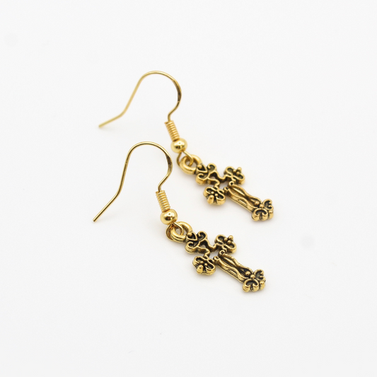Cross Earrings