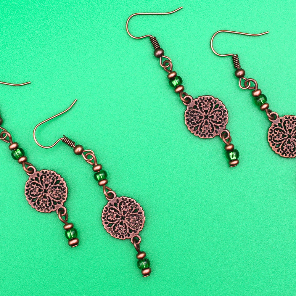 Four-Leaf Clover Earrings