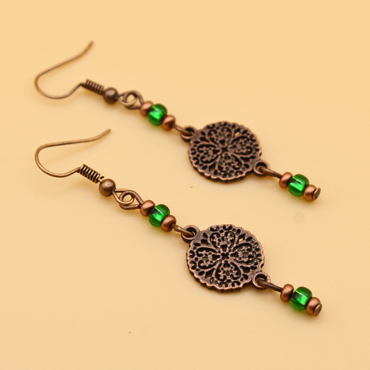 Four-Leaf Clover Earrings