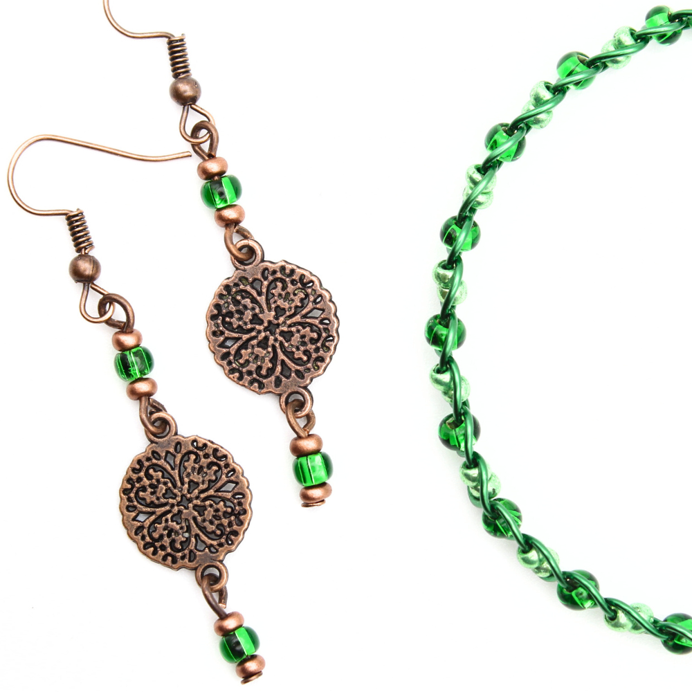 Four-Leaf Clover Earrings